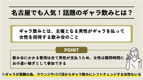 名古屋ギャラ飲みアプリおすすめ11選！栄のギャラ飲み料金・報。